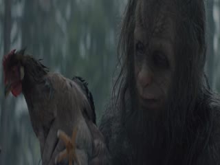 大脚野人日落